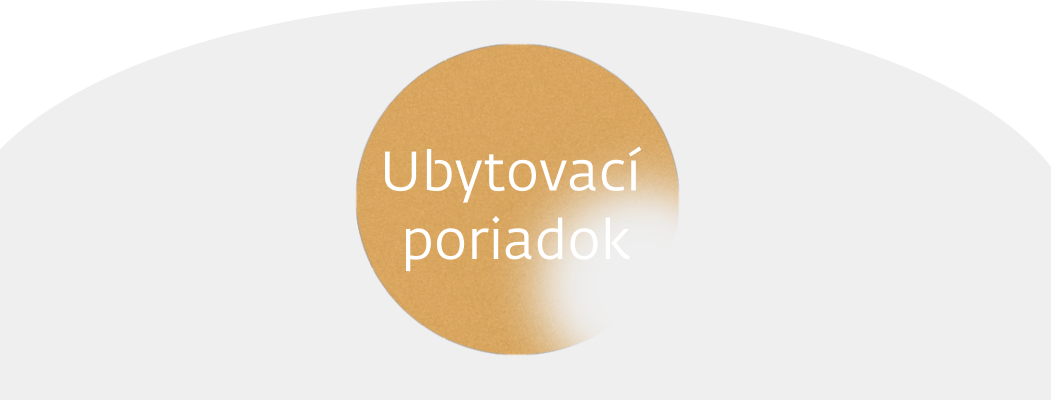 ubytovací poriadok